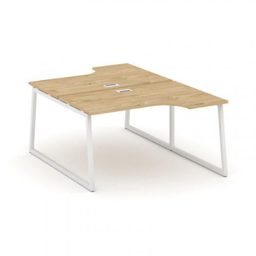 Style Project Рабочая станция эргоном. SN-4T1.DRPA-022 Акация Лорка/Металл Антрацит/Заглушка Пластик фото 3