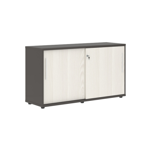 Шкаф низкий с дверьми купе EDIS ELC 1343 Шкаф низкий с дверьми купе EDIS ELC 1343