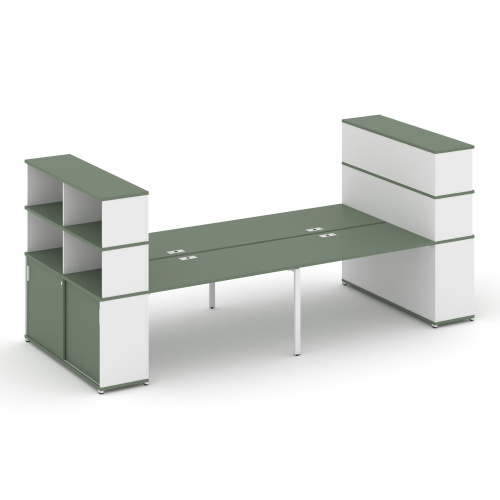 Бенч-система с опорными шкафами-купе Concept CN.DRS-287 фото 5