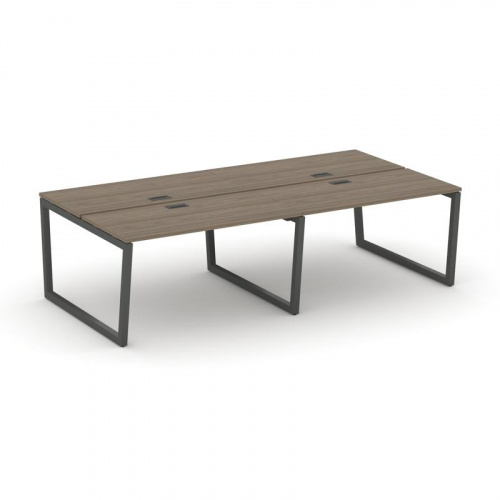 Style Project Рабочая станция 2-х сторон. SN-5T2.DRS-044 Акация Лорка/Металл Антрацит/Заглушка Пласт фото 25