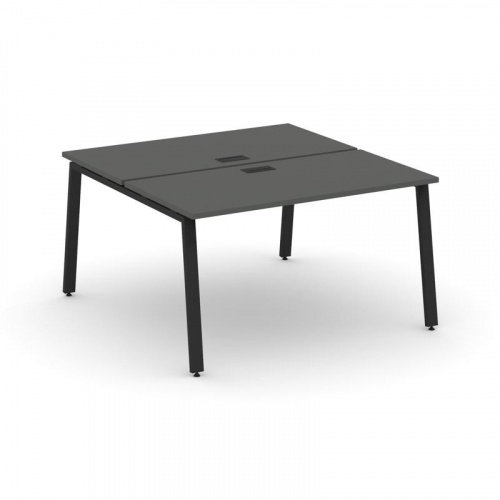 Style Project Рабочая станция 2-х сторон. SN-6A.DRS-004 Дуб Табак/Металл Антрацит 1580*1232*750 фото 10