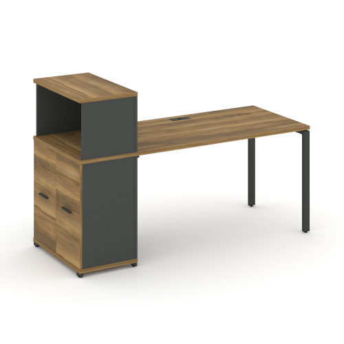Стол офисный с опорным распашным шкафом Concept CN.SP-228