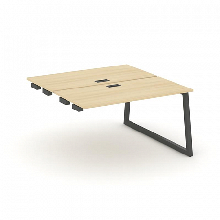 Style Project Стол-приставка к опор. элем. SN-5T1.DPRS-011 Акация Лорка/Металл Антрацит/Заглушка Пла