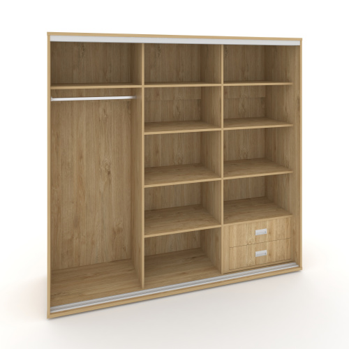 Корпус 3-х секционного шкафа низкого L=2069мм Maris SH.K3-4.2 K1 фото 4