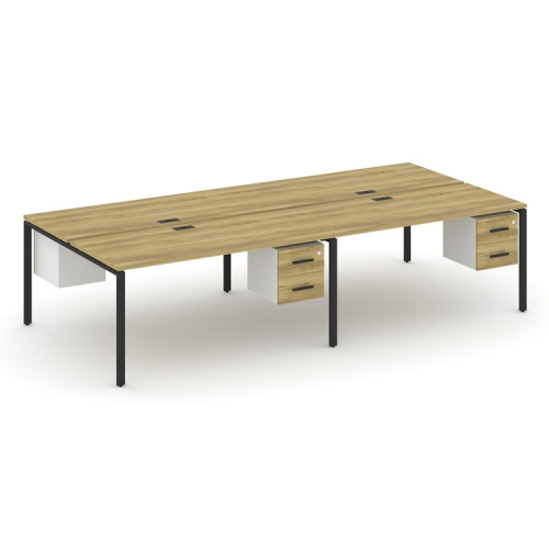 Бенч-система на 4 места с подвесными тумбами Concept CN.DRS-136 фото 6