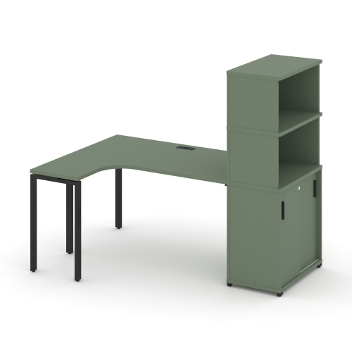 Стол эргономичный с опорным шкафом-купе Concept CN.SA-222(L) Стол эргономичный с опорным шкафом-купе Concept CN.SA-222(L)