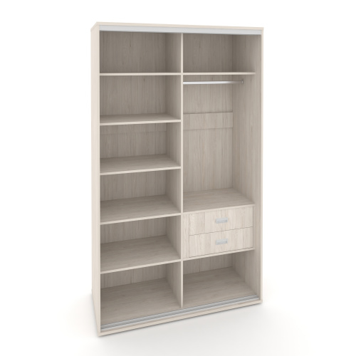 Корпус 2-х секционного шкафа высокого L=1500мм Maris SH.K2-5.1 K3 фото 4