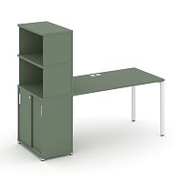 Стол офисный с опорным шкафом-купе Concept CN.SP-241