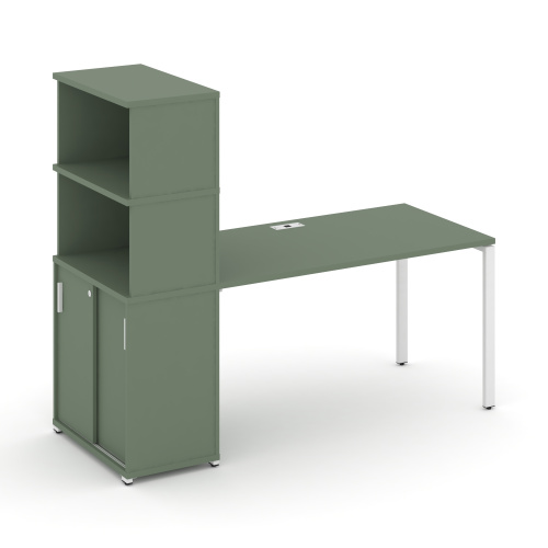 Стол офисный с опорным шкафом-купе Concept CN.SP-243 Стол офисный с опорным шкафом-купе Concept CN.SP-243