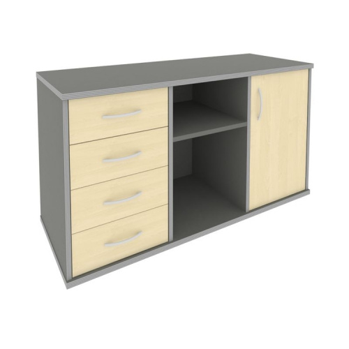 Тумба под оргтехнику с фолдингом Riva А.МТ-2F Тумба под оргтехнику с фолдингом Riva А.МТ-2F