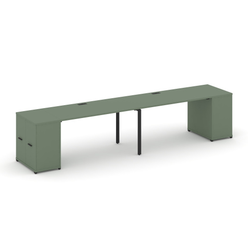 Бенч-система с опорными распашными шкафами Concept CN.ORS-218 Бенч-система с опорными распашными шкафами Concept CN.ORS-218