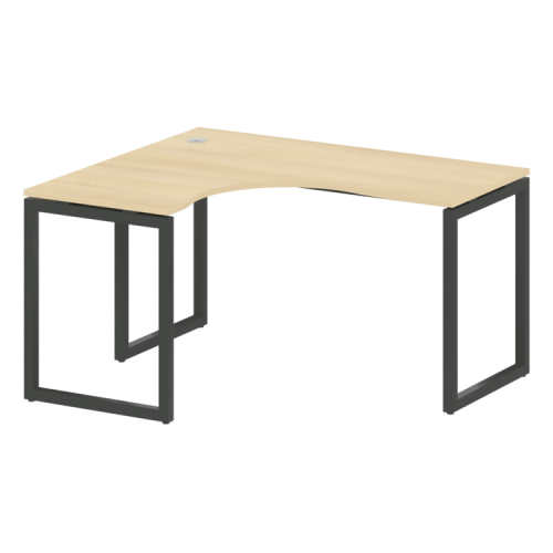 Стол криволинейный левый на О-обр. м/к Metal System Quattro 40БО.СА-3 (L) фото 12 Стол криволинейный левый на О-обр. м/к Metal System Quattro 40БО.СА-3 (L) фото 12