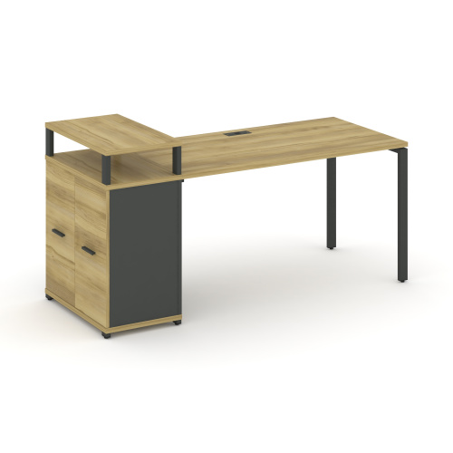 Стол офисный с опорным распашным шкафом Concept CN.SP-221 фото 4