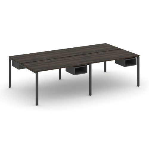 Бенч-система на 4 места с подвесными тумбами Concept CN.DRS-121 фото 2