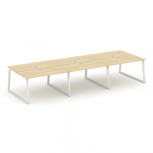 Style Project Рабочая станция 2-х сторон. SN-6T1.DRS-063 Акация Лорка/Металл Антрацит/Заглушка Пласт фото 21