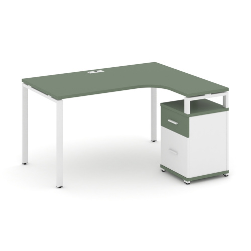 Стол эргономичный с опорной тумбой Concept CN.SA-306(R)