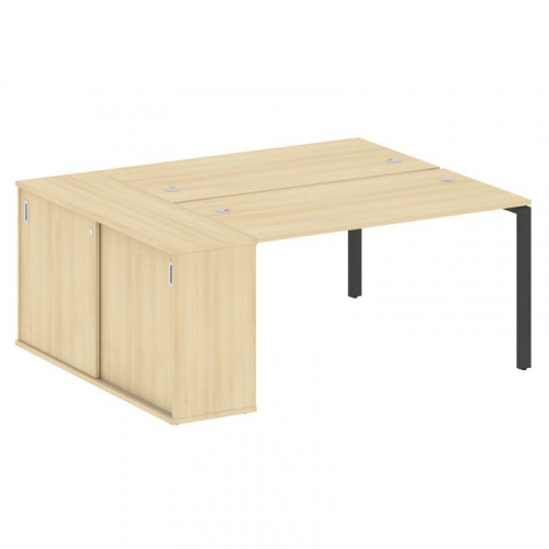 Бенч-система с шкафом-купе на П-обр. м/к Metal System БП.РС-СШК-1.3 фото 2 Бенч-система с шкафом-купе на П-обр. м/к Metal System БП.РС-СШК-1.3 фото 2