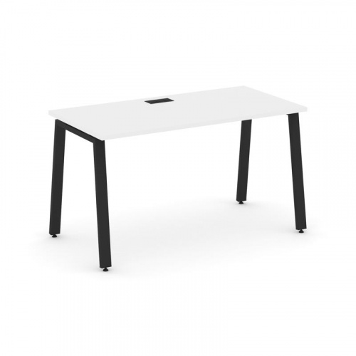 Style Project Стол письменный SN-6A.SP-004 Дуб Табак/Металл Белый 1580*600*750 фото 7