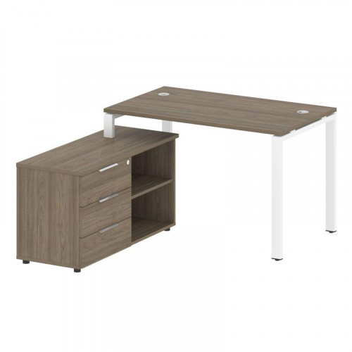 Бенч-система с тумбой на П-обр. м/к Metal System БП.РС-СТС-2.2 Бенч-система с тумбой на П-обр. м/к Metal System БП.РС-СТС-2.2