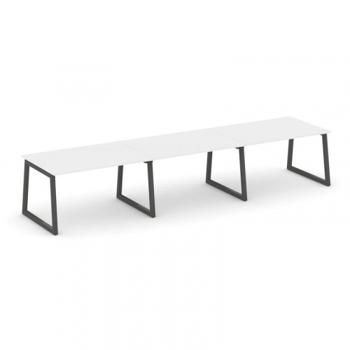 Style Project Стол переговорный SN-5T1.SPRG-022.3 Акация Лорка/Металл Антрацит 3540*980*750 фото 26