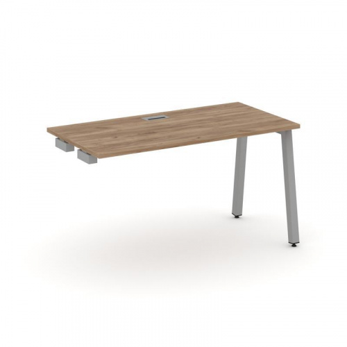 Style Project Стол-приставка к опор. элем. SN-5A.OPRS-022 Белый/Металл Антрацит 1180*800*750