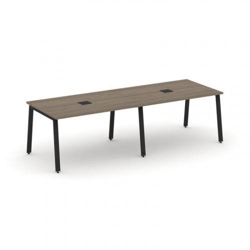 Style Project Стол переговорный SN-6A.SPRG-013 Дуб Наварра/Металл Антрацит 2760*980*750 фото 7 Style Project Стол переговорный SN-6A.SPRG-013 Дуб Наварра/Металл Антрацит 2760*980*750 фото 7