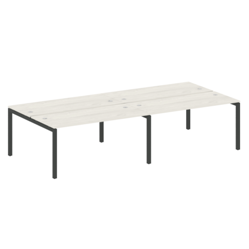 Бенч-система на 4 места на П-обр. м/к Metal System Quattro 50БП.СМ-4.4  фото 4