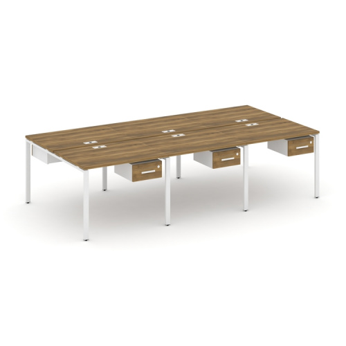 Бенч-система на 6 мест с подвесными тумбами Concept CN.DRS-149 фото 8 Бенч-система на 6 мест с подвесными тумбами Concept CN.DRS-149 фото 8