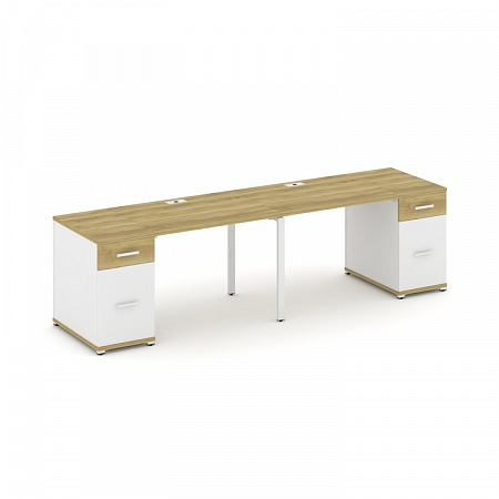 Бенч-система на 2 места с 2 опорными тумбами Concept CN.ORS-413