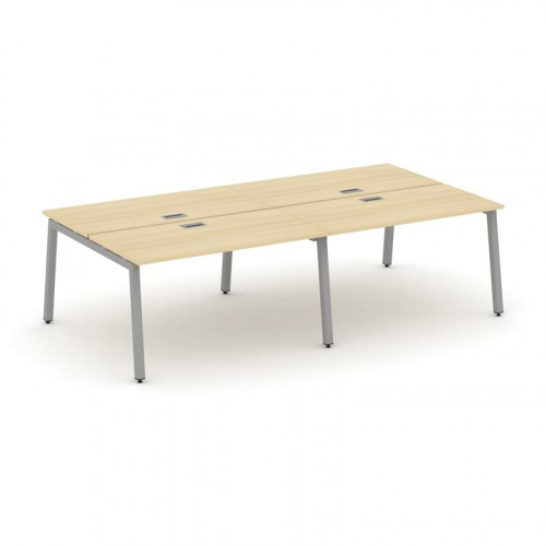 Style Project Рабочая станция 2-х сторон. SN-5A.DRS-043 Дуб Наварра/Металл Белый 2760*1432*750 фото 12