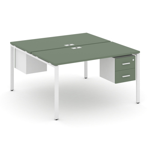 Бенч-система на 2 места с подвесными тумбами Concept CN.DRS-116 фото 5 Бенч-система на 2 места с подвесными тумбами Concept CN.DRS-116 фото 5