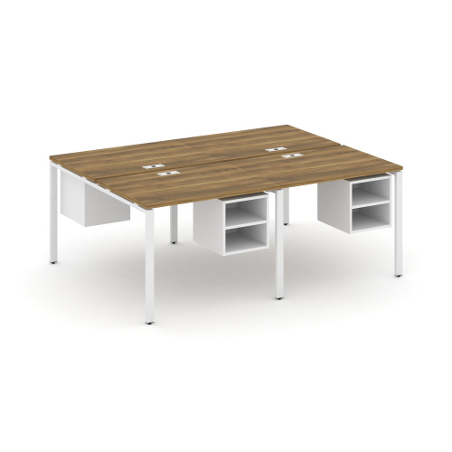 Бенч-система на 4 места с подвесными тумбами Concept CN.DRS-125 фото 6