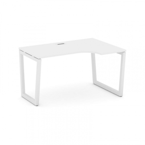 Style Project Стол рабочий эргоном. SN-5T2.SPA-002(R) Акация Лорка/Металл Антрацит/Заглушка Пластик фото 17