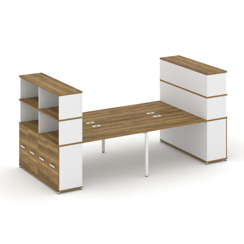 Бенч-система с опорными распашными шкафами Concept CN.DRS-274 фото 8 Бенч-система с опорными распашными шкафами Concept CN.DRS-274 фото 8