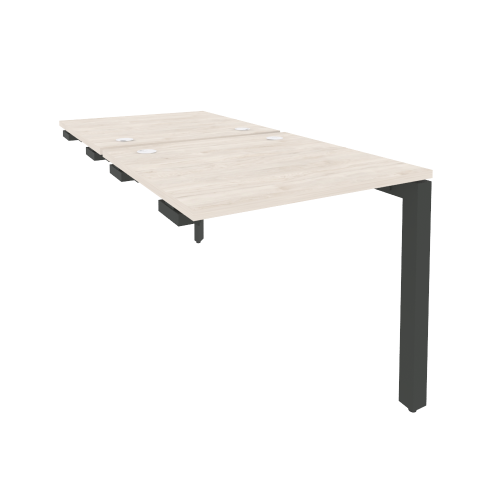 Стол-приставка двойной на П-обр. м/к Onix O.MP-D.SPR-0.8 Стол-приставка двойной на П-обр. м/к Onix O.MP-D.SPR-0.8