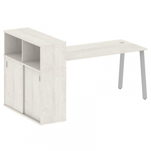 Стол письменный с шкафом-купе на А-обр. м/к Metal System БА.РС-СШК-3.4 фото 4 Стол письменный с шкафом-купе на А-обр. м/к Metal System БА.РС-СШК-3.4 фото 4