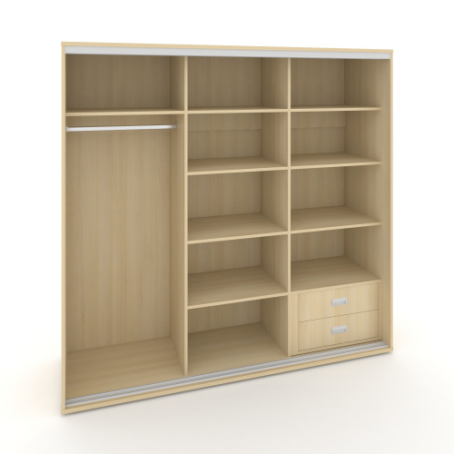 Корпус 3-х секционного шкафа низкого L=1769мм Maris SH.K3-2.2 K1 Корпус 3-х секционного шкафа низкого L=1769мм Maris SH.K3-2.2 K1