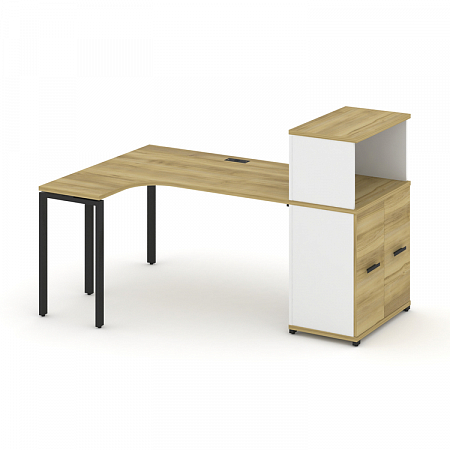 Стол эргономичный с опорным распашным шкафом Concept CN.SA-213(L)