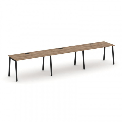 Style Project Рабочая станция 1 сторон. SN-4A.ORS-042 Белый/Металл Антрацит 3540*700*750 фото 3 Style Project Рабочая станция 1 сторон. SN-4A.ORS-042 Белый/Металл Антрацит 3540*700*750 фото 3