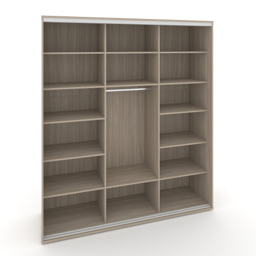 Корпус 3-х секционного шкафа высокого L=2219мм Maris SH.K3-5.1 K4 фото 4