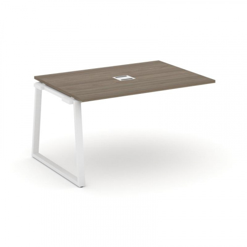 Style Project Проходной наб. элем. перег. стола SN-6T1.NSPRG-004 Акация Лорка/Металл Антрацит/Заглуш фото 15