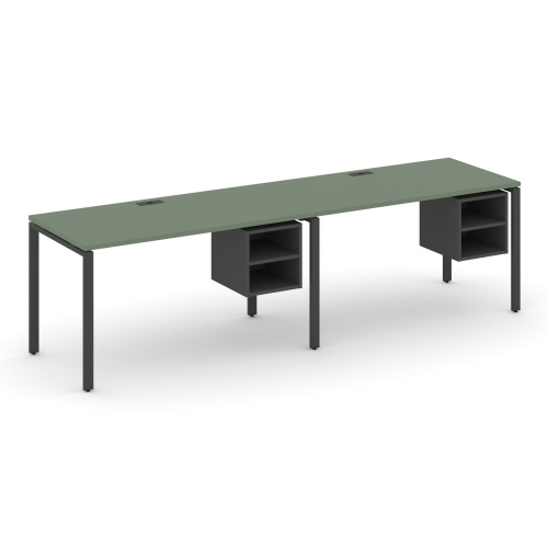 Бенч-система на 2 места с подвесными тумбами Concept CN.ORS-106 Бенч-система на 2 места с подвесными тумбами Concept CN.ORS-106