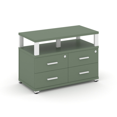 Тумба приставная с 4 ящиками Concept CN.TSP-003 W Тумба приставная с 4 ящиками Concept CN.TSP-003 W