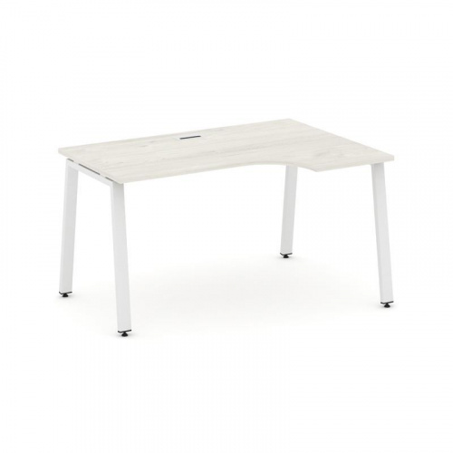 Style Project Стол рабочий эргоном. SN-6A.SPA-021(R) Белый/Металл Антрацит 1380*800/980*750 фото 16 Style Project Стол рабочий эргоном. SN-6A.SPA-021(R) Белый/Металл Антрацит 1380*800/980*750 фото 16