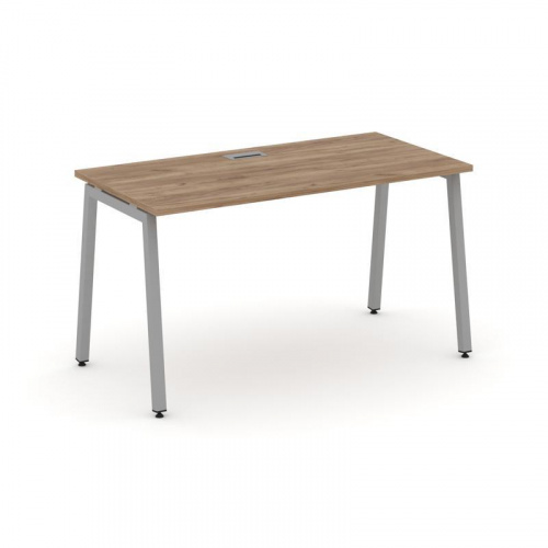 Style Project Стол письменный SN-4A.SP-004 Дуб Табак/Металл Белый 1580*600*750 фото 13