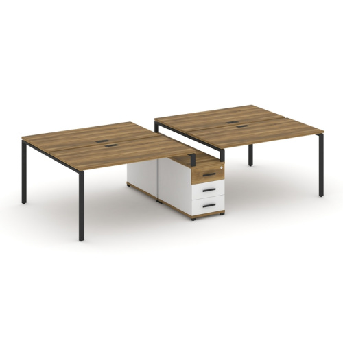 Бенч-система на 4 места с опорной тумбой Concept CN.DRS-311 фото 7