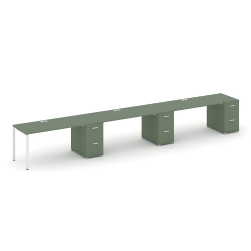 Бенч-система на 3 места с 3 опорными тумбами Concept CN.ORS-445 Бенч-система на 3 места с 3 опорными тумбами Concept CN.ORS-445