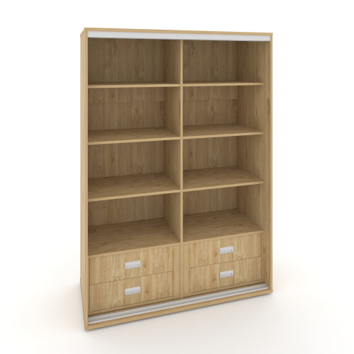 Корпус 2-х секционного шкафа низкого L=1400мм Maris SH.K2-4.2 K6 фото 3 Корпус 2-х секционного шкафа низкого L=1400мм Maris SH.K2-4.2 K6 фото 3