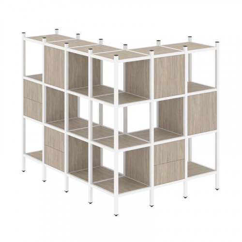 Стеллаж офисный угловой Loft VR.L-52 фото 4