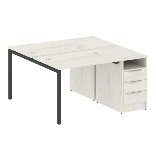 Бенч-система с тумбой на П-обр. м/к Metal System Quattro 40БП.РС-СТП-2.1 фото 8